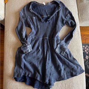 Free People Navy romper